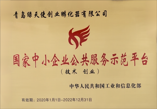 国家中小企业公共服务示范平台